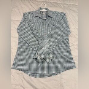 Men's Blue Checkered Shirt